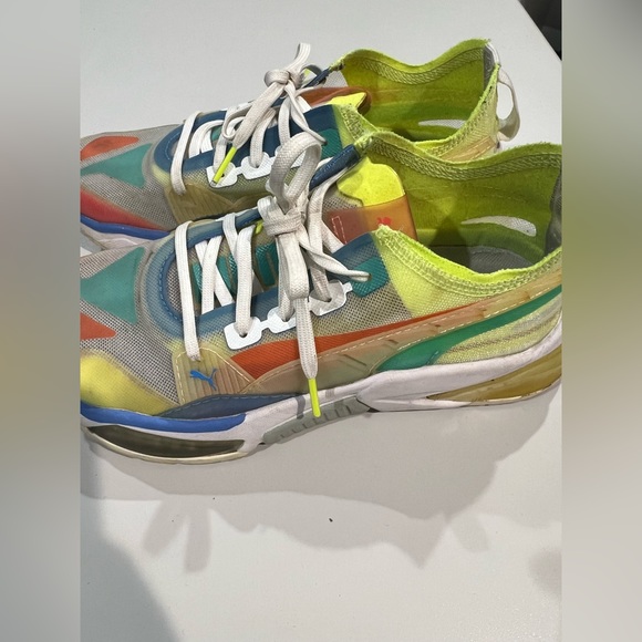 WOMENS PUMA LQDCELL Optic Sheer 'Multicolor' 6.5 - Picture 8 of 9